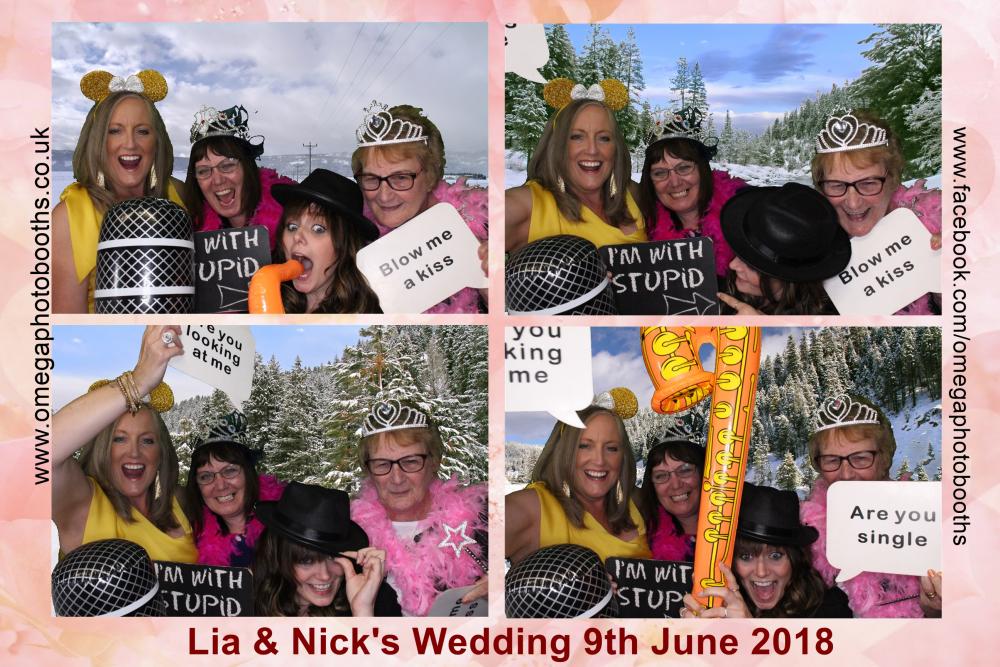 Lia & Nick's Wedding | View more photos from the event at gallery.omegaphotobooths.co.uk/u/Omega-Photobooths/Lia-Nicks-Wedding